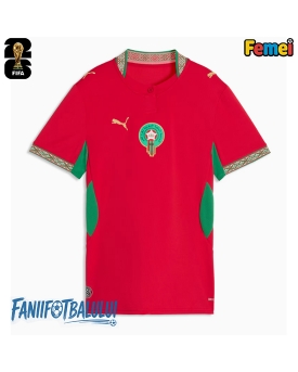 Maroc Echipament de Fotbal Replică Mondial 2026 Femei Acasa